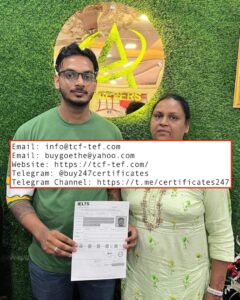 IELTS Certificate – (International English Language Testing System) Telegram: @buy247certificates. Buy IELTS certificate without exam